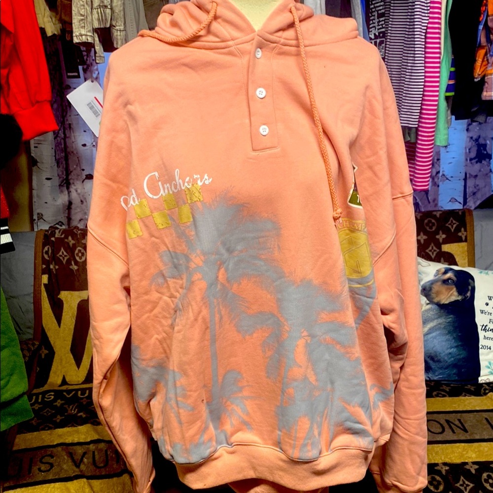 Lifted Anchors Los Angeles wimbledon hoodie size xl like new